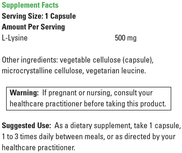 DaVinci Laboratories, L-Lysine Capsule, 90 Capsules