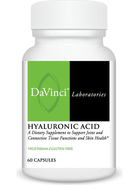 DaVinci Laboratories of Vermont, Hyaluronic Acid, 60 Capsules