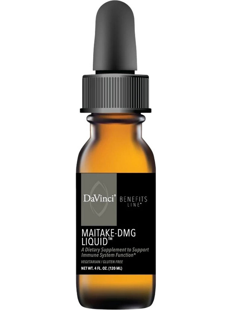 DaVinci Benefits Line, Maitake-DMG Liquid, 4 fl oz