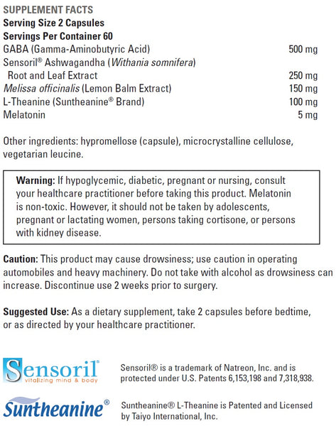 DaVinci Benefits Line, Sleep Benefits™, 60 Capsules