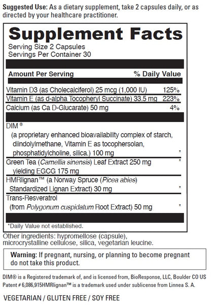 DaVinci Benefits Line, Estro Benefits™, 60 Capsules