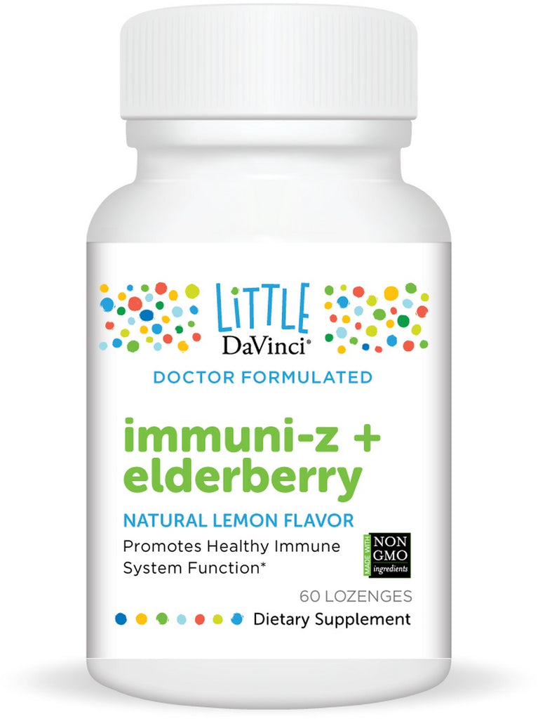 Little DaVinci, immuni-z + elderberry, 60 Lozenges