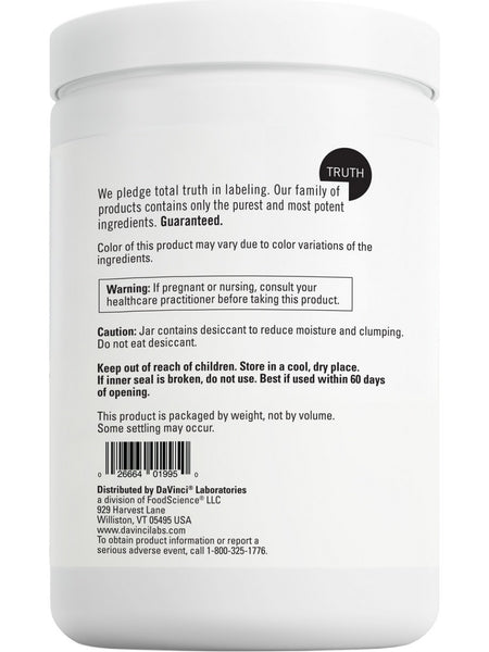 DaVinci Laboratories, Electrolyte Drink Mix, Lemon Lime, 213 g