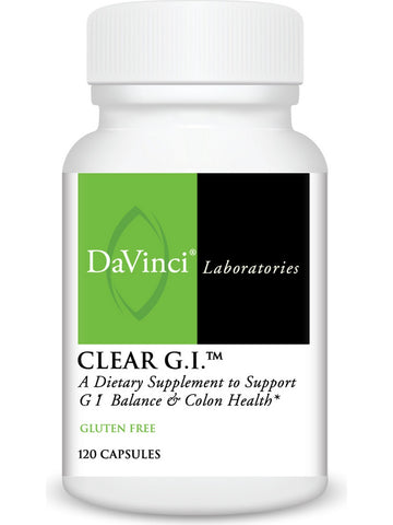 DaVinci Laboratories of Vermont, Clear G.I.™, 120 Capsules