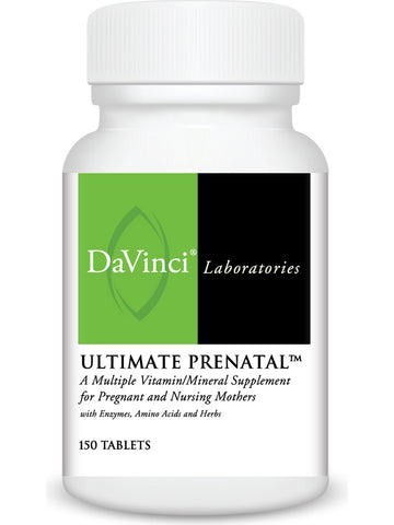 DaVinci Laboratories of Vermont, Ultimate Prenatal™, 150 Tablets
