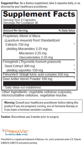 DaVinci Benefits Line, Andro Benefits™, 60 Capsules