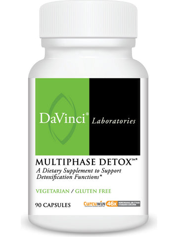 DaVinci Laboratories of Vermont, Multiphase Detox™, 90 Capsules