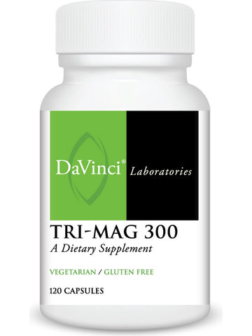 DaVinci Laboratories of Vermont, Tri-Mag 300, 120 Capsules