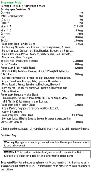 DaVinci Laboratories, Spectra Reds™, 324.9 gms