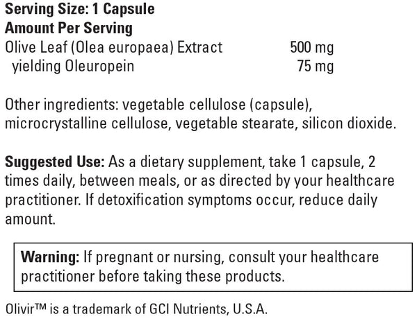 DaVinci Laboratories, Olivir™ 15, 45 Capsules