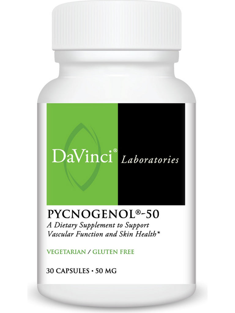 DaVinci Laboratories of Vermont, Pycnogenol®-50, 30 Capsules