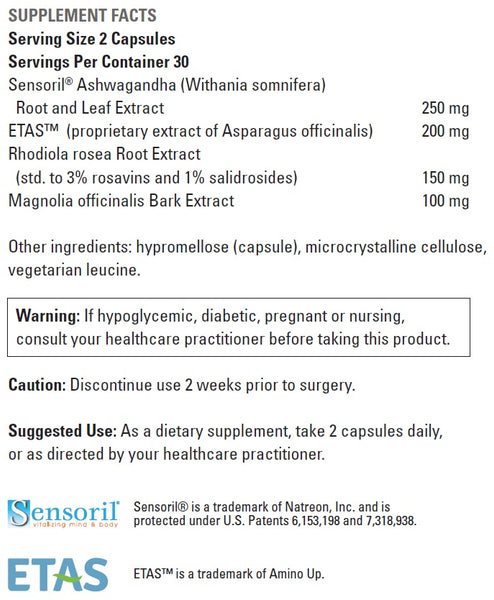 DaVinci Benefits Line, Cortisol Benefits™, 60 Capsules