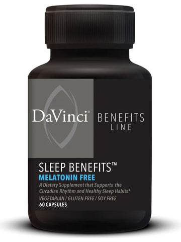 DaVinci Benefits Line, Sleep Benefits™ Melatonin Free, 60 Capsules