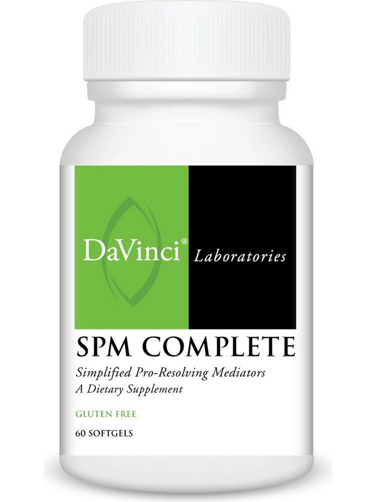 DaVinci Laboratories of Vermont, SPM Complete, 60 Softgels