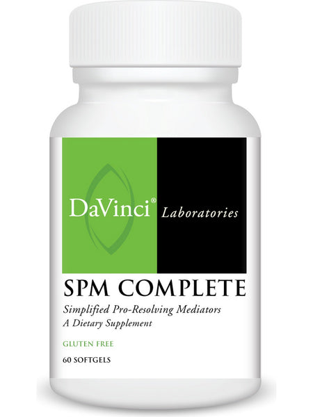 DaVinci Laboratories of Vermont, SPM Complete, 60 Softgels