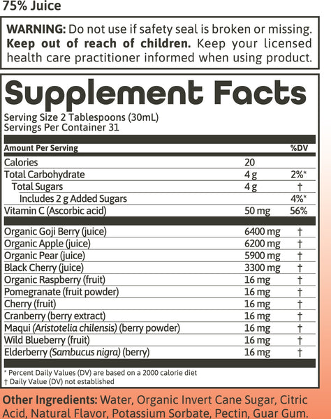 Dynamic Health, Goji Juice Blend, 32 fl oz