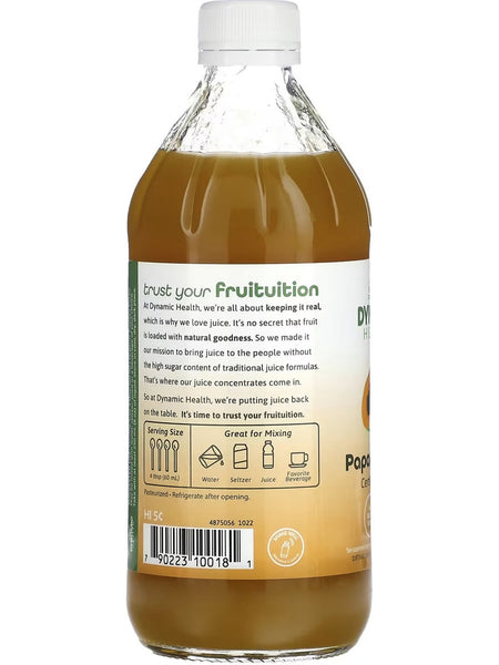 Dynamic Health, Papaya Puree, 16 fl oz