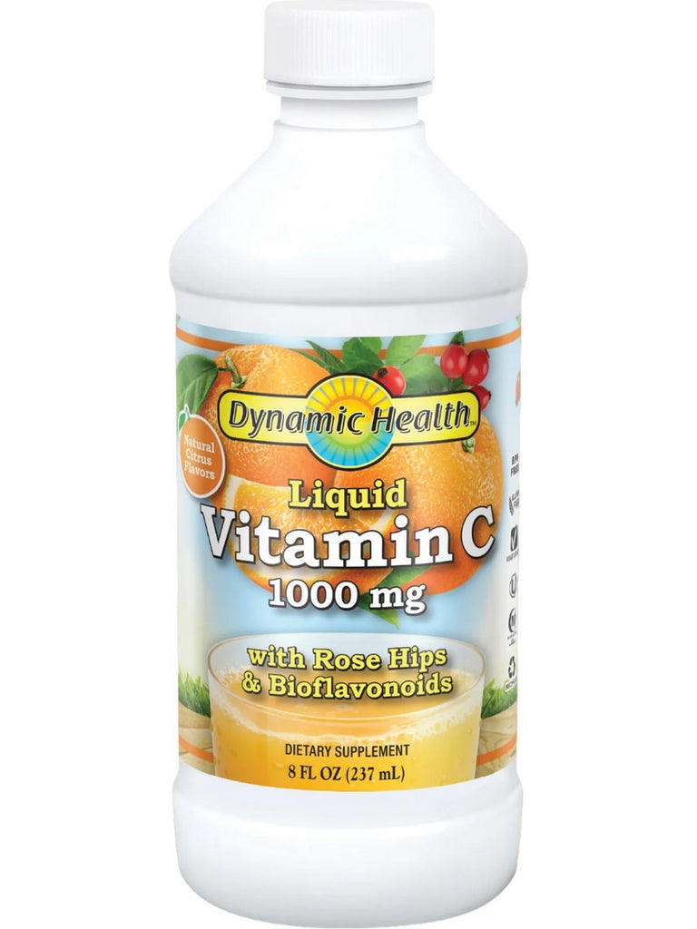 Dynamic Health, Liquid Vitamin C, 1000 mg, 8 fl oz