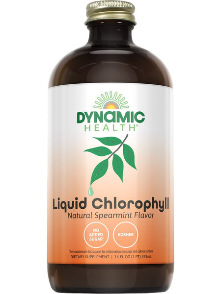 Dynamic Health, Liquid Chlorophyll, Natural Spearmint, 16 fl oz