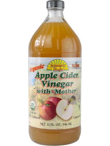 Dynamic Health, Organic Apple Cider Vinegar with "Mother", 32 fl oz