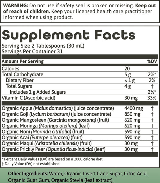 Dynamic Health, Moringa Blend, 32 fl oz