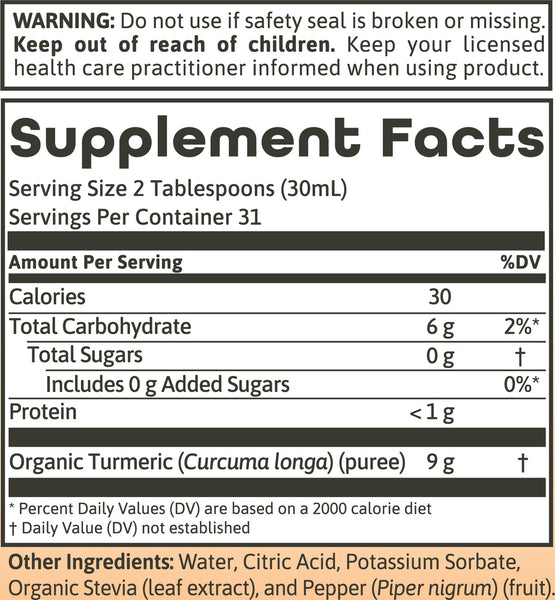 Dynamic Health, Turmeric Gold, 32 fl oz