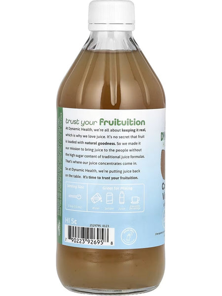 Dynamic Health, Coconut Vinegar with Mother, 16 fl oz