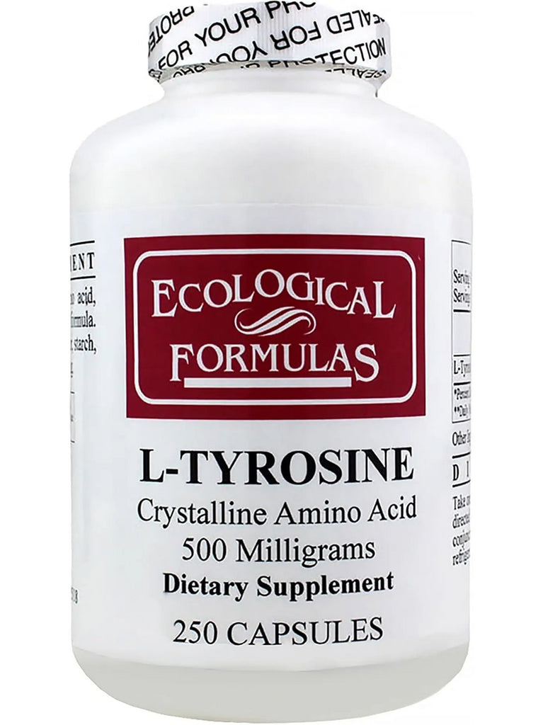 Ecological Formulas, L-Tyrosine, 500 mg, 250 Capsules