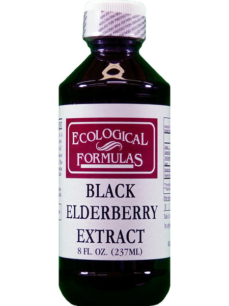 Ecological Formulas, Black Elderberry Extract, 8 fl oz