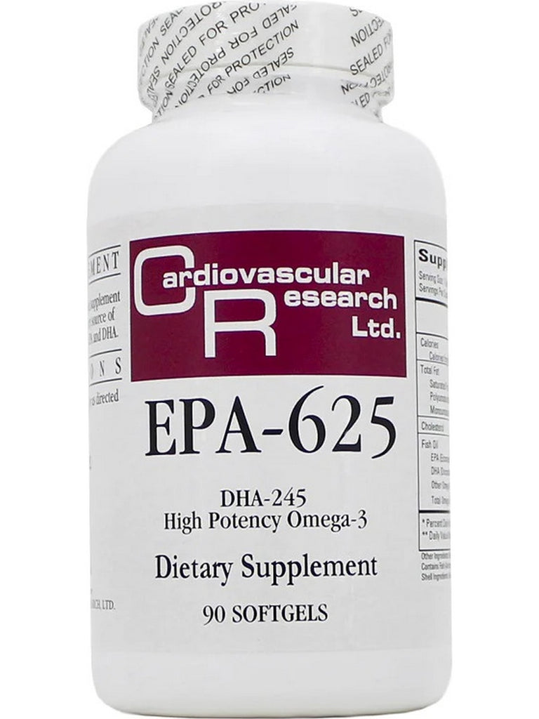 Cardiovascular Research Ltd., EPA-625, 90 Softgels