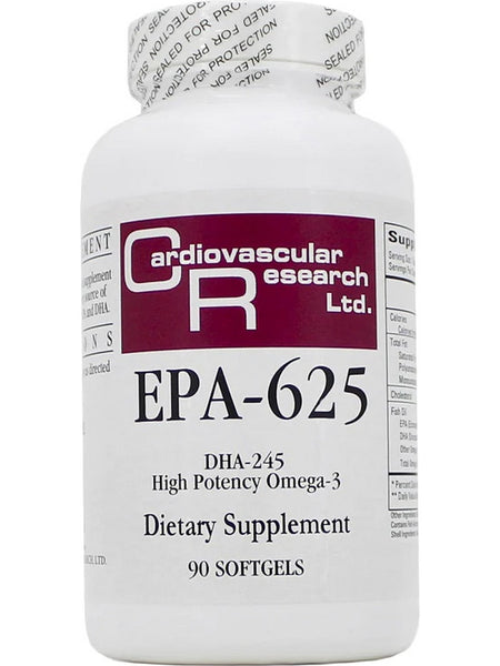 Cardiovascular Research Ltd., EPA-625, 90 Softgels