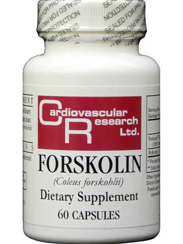 Cardiovascular Research Ltd., Forskolin, 60 Capsules