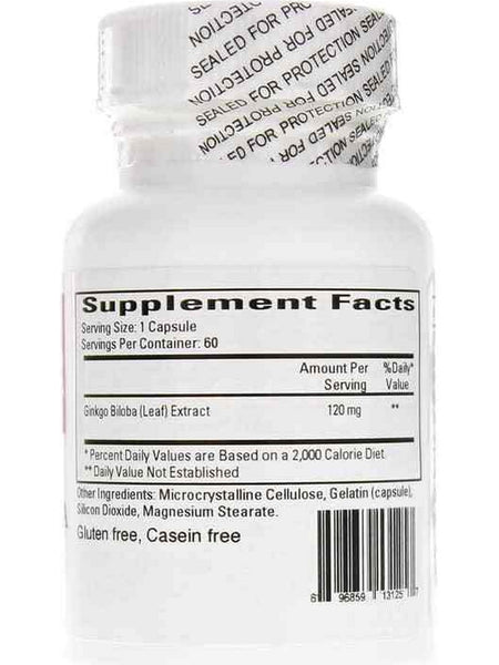 Cardiovascular Research Ltd., Ginkgo Biloba, 60 Capsules