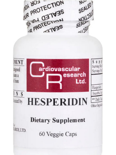 Cardiovascular Research Ltd., Hesperidin, 60 Veggie Caps