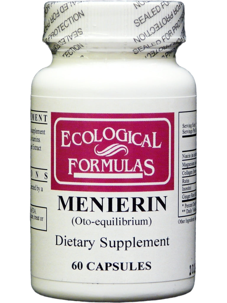 Ecological Formulas, Menierin, 60 Capsules
