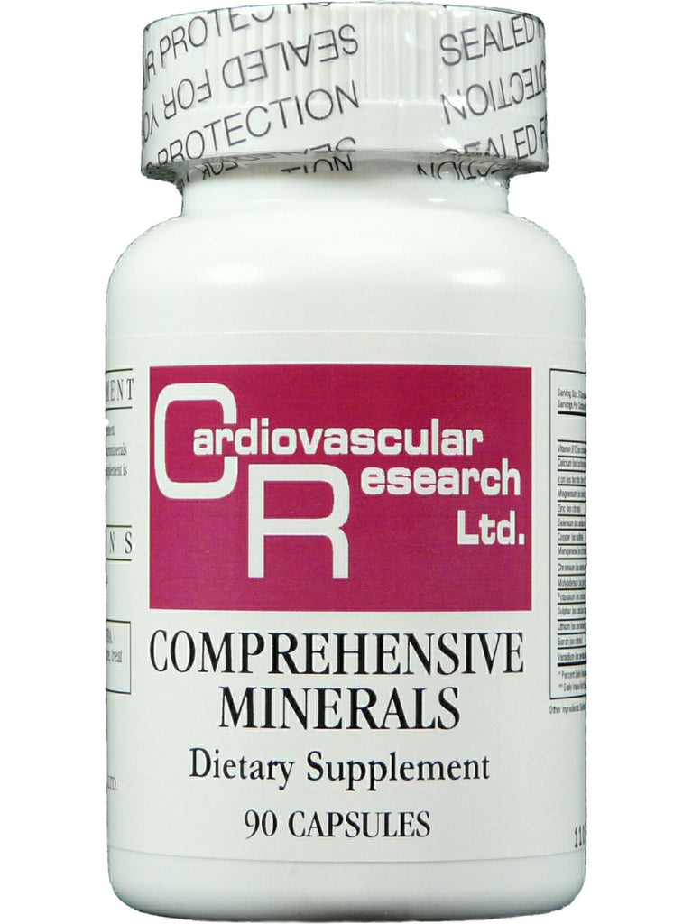Cardiovascular Research Ltd., Comprehensive Minerals, 90 Capsules