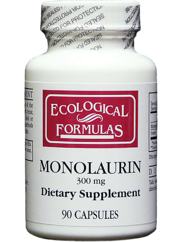 Ecological Formulas, Monolaurin, 300 mg, 90 Capsules