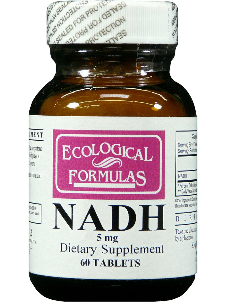 Ecological Formulas, NADH, 5 mg, 60 Tablets