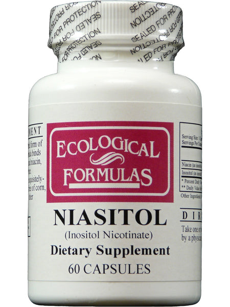 Ecological Formulas, Niasitol, 60 Capsules
