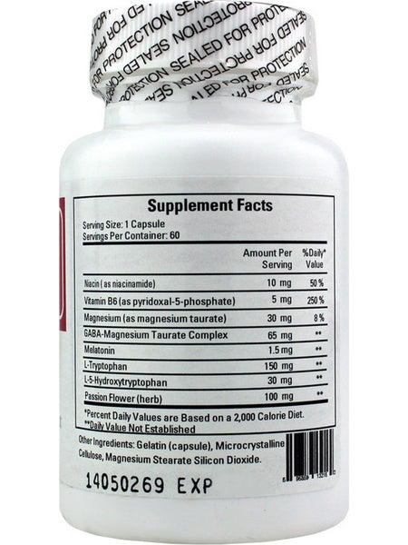 Ecological Formulas, Passionate Sleep, 60 Capsules