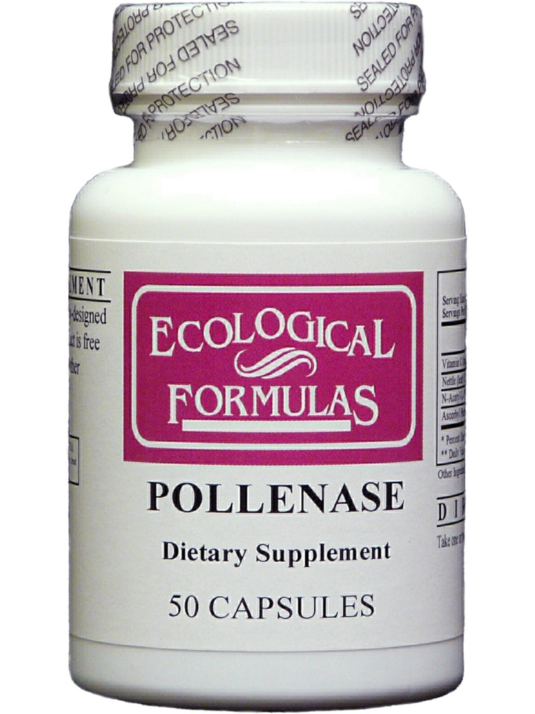 Ecological Formulas, Pollenase, 50 Capsules