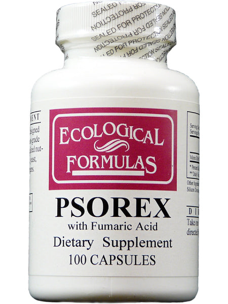 Ecological Formulas, Psorex with Fumaric Acid, 100 Capsules