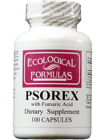 Ecological Formulas, Psorex with Fumaric Acid, 100 Capsules