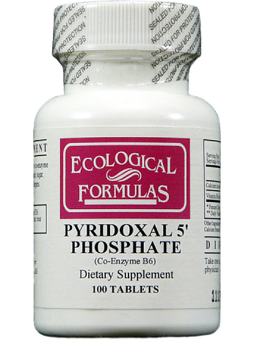 Ecological Formulas, Pyridoxal 5' Phosphate, 100 Tablets