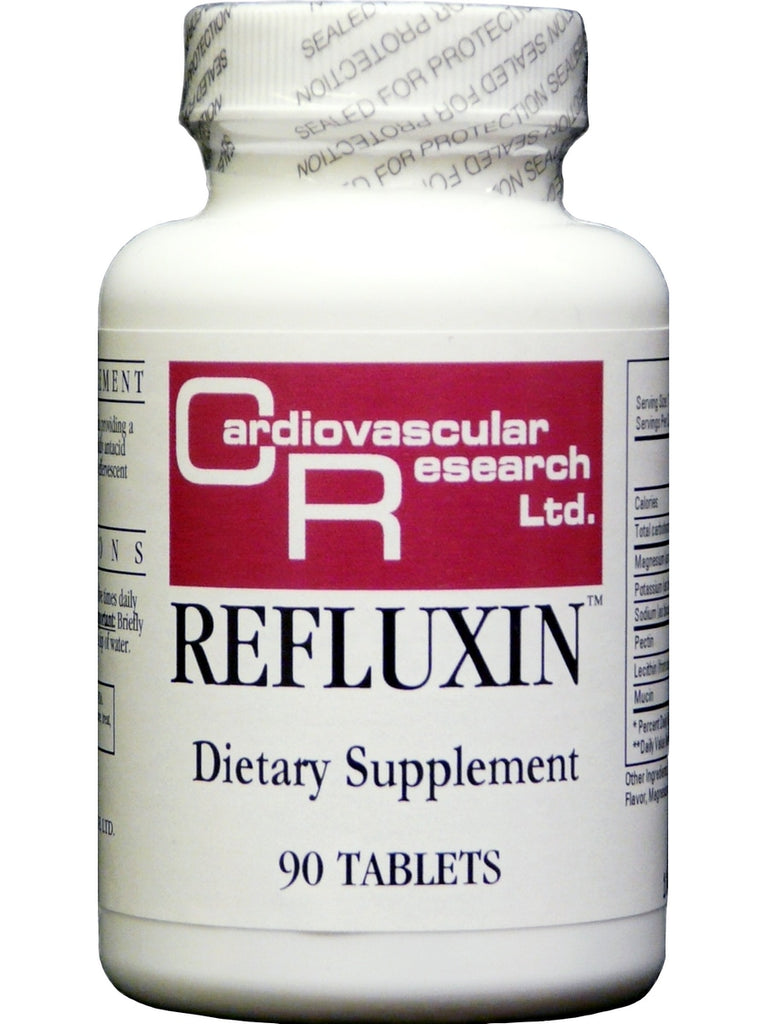 Cardiovascular Research Ltd., Refluxin, 90 Tablets