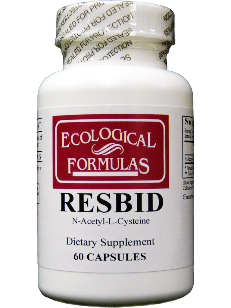 Ecological Formulas, Resbid, 60 Capsules