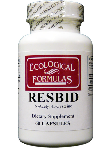 Ecological Formulas, Resbid, 60 Capsules