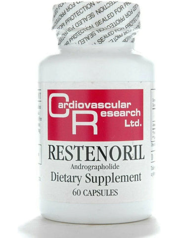 Cardiovascular Research Ltd., Restenoril, 60 Capsules