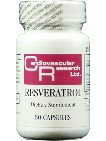 Cardiovascular Research Ltd., Resveratrol, 60 Capsules