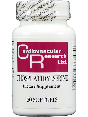 Cardiovascular Research Ltd., Phosphatidylserine, 60 Softgels